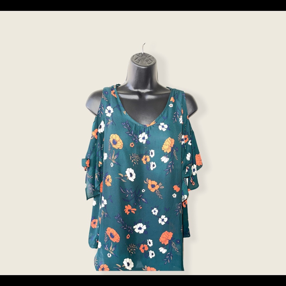 Sienna Sky flower blouse